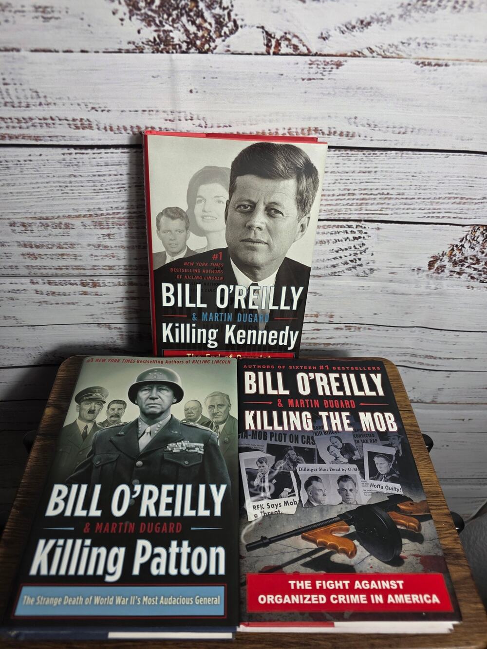 Bill O'Reilly Killing Series Lot of 3 HC Killing Kennedy Patton The Mob Hardback